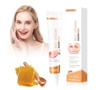 Crema antiedad de veneno de abeja activadora de colágeno, crema antiedad para el cuidado hidratante intensivo de veneno de abeja, cuidado regenerador intensivo para cara, cuello, piel sensible