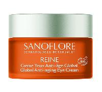 Crema antiedad global para ojos Sanoflore Reine Organic 15 ml