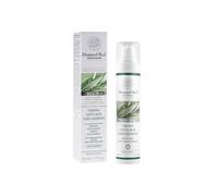 Crema antiedad para el rostro de día - Hidratante y reequilibrante - con helicriso, vitamina A, C, E y ácido hialurónico - Piel normal seca y delicada - Textura ligera - Airless 50 ml - Domus Olea