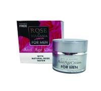 Crema antienvejecimiento para hombres Rose de Bulgaria Biopptido-Cl Agua de rosas blgaras por Rose of Bulgaria