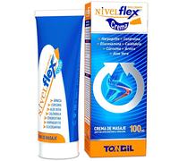 Crema Antiinflamatoria Nivelflex | Ideal para Dolores Musculares y Articulaciones | Con Árnica, MSM, Harpagofito | Masaje Deportivo y Recuperación Rápida | Tubo de 100 ml | Tongil