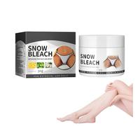 Crema Antimanchas Oscuras para la Cara y el Cuerpo de Boxiatil - Snow Bleach para Partes Intimas, Crema Aclaradora Natural para Manchas en Axilas, Cuello, Espalda, Piernas, Codos y Áreas Privadas