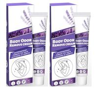 Crema antitranspirante y desodorante de lavanda, mejora el olor de las axilas, fórmula botánica para equilibrar la transpiración, refrescante y no pegajosa | 20 g