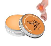 Crema Articular, Bálsamo De Cuidado Para Hombros, Crema de Articular de 50g de Absorción Rápida para Distensiones Musculares, Lesiones Deportivas, Cuello, Espalda, Rodilla, Tobillo, Recuperación