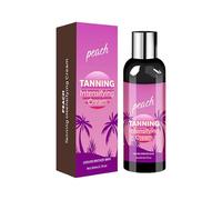 Crema autobronceadora para cualquier piel, crema de caramelo, loción bronceadora, extracto de guaraná, textura ligera (A, 1 unidad)