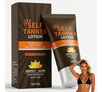 Crema Autobronceadora para Rostro y Cuerpo 50g - Bronceado Natural Sin Sol, Efecto Radiante e Hidratante, Autobronceador Facial y Corporal