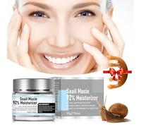 Crema Baba de Caracol Facial, Crema Hidratante Facial Mujer, Advanced Snail 92 Crema, Snail Mucin Crema Hidratante de Mucina de Caracol - Crema Reafirmante y Rebozante (1 Bottle)