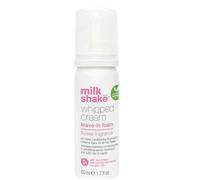 Crema batida Milk_shake Flor - Espuma cremosa protectora y acondicionadora sin enjuague para todo tipo de cabello - 1.7 oz 50 ml