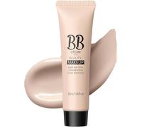 Crema BB hidratante correctora, base de maquillaje y corrector de alta cobertura, prebase hidratante ligera con color, para uso diario en viajes