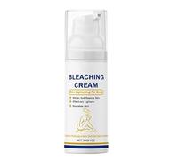 Crema blanca de la, crema de aclaración de axilas, removedor de piel oscura, textura suavizada, tono de igualación, tamaño de 30 g, ideal para axilas de rodillas.