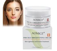Crema blanqueadora, crema blanqueadora, 30 ml (crema hidratante blanqueadora para rostro y cuerpo, actúa contra pecas, manchas de la edad y pigmentación, con vitamina C, para mujeres y hombres)