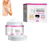 Crema blanqueadora, crema blanqueadora, crema blanqueadora para axilas, crema blanqueadora corporal, crema hidratante para rostro y cuerpo (1)