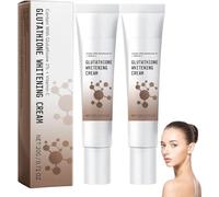 Crema Blanqueadora de Glutatión, Crema Hidratante Tonificante Iluminadora, Loción Antiedad, Eliminador de Manchas Faciales, para Todo Tipo de Piel