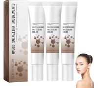 Crema Blanqueadora de Glutatión, Crema Hidratante Tonificante Iluminadora, Loción Antiedad, Eliminador de Manchas Faciales, para Todo Tipo de Piel