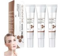 Crema Blanqueadora de Glutatión para Eliminar Manchas Faciales, Aclarar la Piel, Loción Tonificante, Iluminadora e Hidratante, para Todo Tipo de Piel