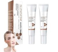 Crema Blanqueadora de Glutatión para Eliminar Manchas Faciales, Aclarar la Piel, Loción Tonificante, Iluminadora e Hidratante, para Todo Tipo de Piel