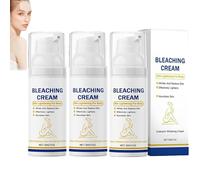 Crema blanqueadora de la axila de Madwhite, crema iluminante de vitamina C, incluso tono de piel, cremas para aclarar la piel, removedor de piels oscura del brazo, axilas, rodillas (3Pcs)
