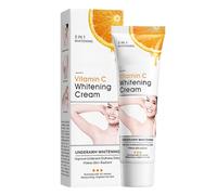 Crema blanqueadora de la, pero efectiva, 50 g, crema blanqueadora de vitamina C, loción de cuidado de la piel coreana, uso de múltiples área, para muslos internos, codos, rodillas, axilas
