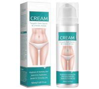 Crema blanqueadora de la piel para las rodillas de las axilas, codos interiores de talto bikini línea oscura que no comes espalda 50 ml, crema para debajo de las axilas de ácido kojic para antebrazos