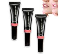 Crema blanqueadora de labios para labios oscuros, bálsamo labial blanqueador con hidratación profunda, fórmula blanqueadora para fumadores y no fumadores, cuidado diario de labios (3 unidades)