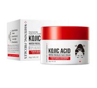 Crema Blanqueadora Facial,Crema Facial para Manchas Oscuras,Crema de ácido kójico,Crema correctora de manchas oscuras de ácido kójico,Crema facial blanqueadora de colágeno Crema reafirmante 1PC