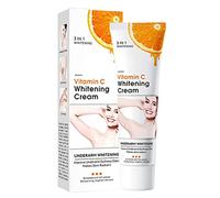 Crema blanqueadora Leche Con Colageno Aclarante para axilas, crema correctora de manchas oscuras, crema blanqueadora para zonas sensibles para axilas, cuello y rodillas
