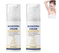Crema blanqueadora para axilas, crema blanqueadora de verano para mujeres, loción hidratante para axilas oscuras, rodillas, codos y zonas íntimas, apta para todo tipo de piel.