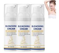Crema blanqueadora para axilas, crema blanqueadora de verano para mujeres, loción hidratante para axilas oscuras, rodillas, codos y zonas íntimas, apta para todo tipo de piel.