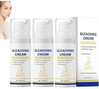 Crema Blanqueadora para Axilas, Loción Hidratante Blanqueadora, Crema Blanqueadora Íntima para Mujeres, Loción Aclaradora de Piel con VC para Axilas, Rodillas, Codos y Línea del Bikini