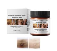 Crema blanqueadora para codos y rodillas oscuros - tono blanqueador - crema blanqueadora para los nudillos - para mujeres hombres cuerpo axilas mañana por la noche rutina de cuidado después del baño