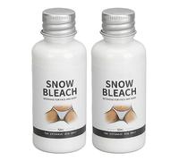 Crema Blanqueadora Para La Zona Íntima, 2 Piezas Snow Bleach Cream, Crema Para Aclarar La Piel, Crema Blanqueadora Partes Intimas, Crema Correctora De Manchas Oscuras Para Las Zonas Sensibles