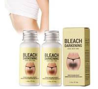 Crema Blanqueadora Para Partes íntimas Y áreas Sensibles - Axilas, Rodillas, Codos, Muslos Internos, Zona Bikini - 2 Unidades - Elimina Manchas Oscuras Y Aclara La Piel De Forma Natural Body Bleach