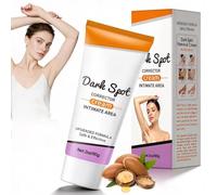 Crema Blanqueadora Partes Íntimas y Axilas · Aclarador de Piel Hidratante, Suave Textura para Rodillas, Codos y Zonas Privadas · 60g