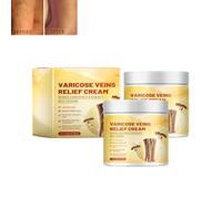Crema Cálida para las Piernas,Alivio Rápido para Piernas Cansadas y Pesadas,Para Contra La Hinchazón,Natural Para Pantorrillas,100g*2pc