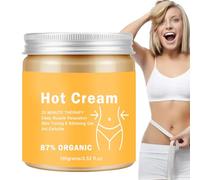 Crema caliente adelgazante - Crema 250 g | Quemador de grasa para pérdida de peso | Creeam reafirmante y calefactor para muslos, cintura, brazos | Gel de masaje para dar forma y tonificar