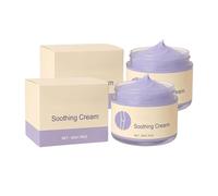 Crema calmante, crema calmante, alivio articular, relajación muscular, ingredientes naturales, para espalda, cuello, manos, rodillas (2 unidades, 1)