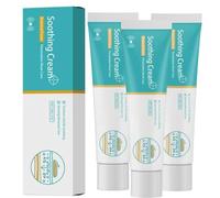 Crema calmante de origen vegetal con cúrcuma y ginseng, bálsamo relajante para el cuello y los hombros, alivia el cansancio diario, tiene una textura ligera e hidratante, se absorbe rápidamente (3pcs)