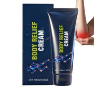 Crema Calmante Para Articulaciones | 100g Crema De Soporte Para Articulaciones - Bálsamo Para Masaje Corporal,Para Hombro Rodilla Pierna Pie Cintura Muñeca Lesión Deportiva Rutina Diaria Fitness Ofici