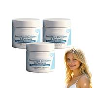 Crema calmante para el cuero cabelludo - Bálsamo reconfortante para el cuero cabelludo - Crema anticaspa para pieles sensibles y escamosas, proporciona una sensación de alivio calmante (3 Cajas)
