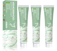 Crema Calmante para Hemorroides, Crema para el Alivio de Hemorroides, para la Hinchazón, el Malestar y la Picazón, para Todas las Edades