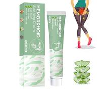 Crema calmante para hemorroides, pomada natural a base de hierbas para hemorroides, crema para hemorroides, suave y segura, para todas las edades (1 Pcs)