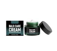 Crema calva, crema para el cuidado del cuero cabelludo, cuidado y cuidado del cuero cabelludo para personas calvas, efecto antibrillo natural, crema para la piel para hombres, tiene un efecto