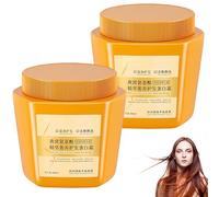 Crema Capilar de Proteínas Hailoyearn, Cuidado Capilar Extra Lujoso con Aminoácidos Birds Nest, Crema Nutritiva Essence, Repara e Hidrata el Cabello Seco, Encrespado y Dañado (2 Piezas)