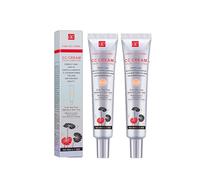 Crema CC que Cambia de Color,Base Que Cambia De Color,Crema Cc MultipropóSito,Base Maquillaje,Corrector & Protección Solar Para Tono Uniforme,Resistente al Agua 2PC