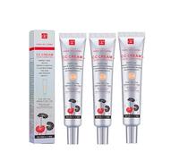 Crema CC que Cambia de Color,Base Que Cambia De Color,Crema Cc MultipropóSito,Base Maquillaje,Corrector & Protección Solar Para Tono Uniforme,Resistente al Agua 3PC