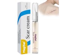 Crema cicatricial, Crema cicatrizante eficaz, Gel para el apoyo a la reparación cutánea, Pluma de gel para eliminar cicatrices, Reduce la apariencia de quemaduras, heridas, queloides, cesarianas, 15g