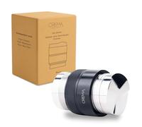 CREMA COFFEE PRODUCTS Distribuidor/nivelador de café de 39,25 mm y manipulador manual - V2 | Se adapta a Flair Classic, Signature y Neo, 39,25 mm | Doble cara, profundidad ajustable | Hermosos