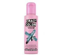 Crema colorante para el cabello de Crazy Color, semipermanente, 100 ml, caja de 4, color azul