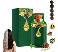 Crema colorante suave Botanical Bubble, tinte capilar en espuma de larga duración a base de plantas, crema protectora para el cabello, cubre las canas