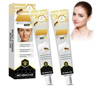 Crema con Veneno de Abeja,2PCS x 20g,Crema Antiarrugas Reafirmante para Cara y Cuello,Hidratante Antiedad Natural para Mujer y Hombre,Textura Ligera y Absorción Rápida,Todo Tipo de Piel